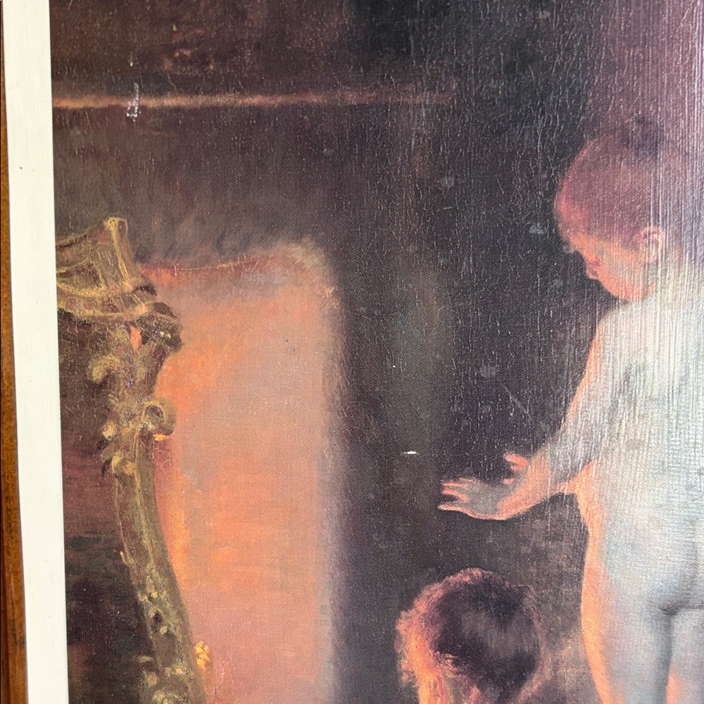 2 Art Prints mounted on board -Paul Peel “After the bath” and “Before the Bath” - Picture 10 of 12